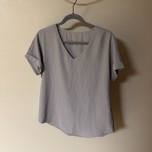 Light Purple Plain Blouse